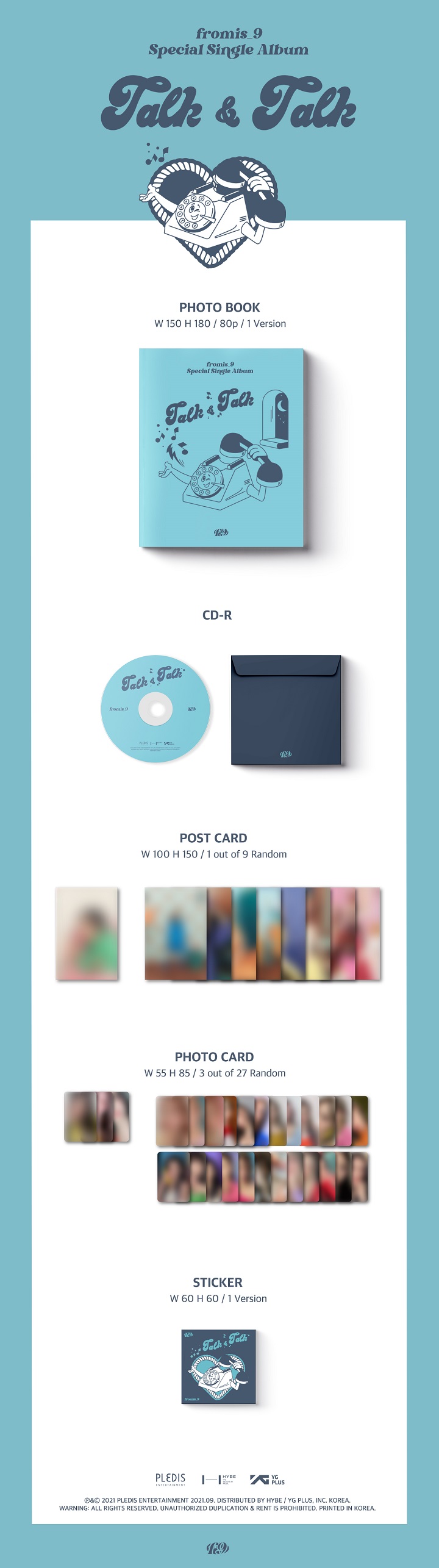 FROMIS_9 - TALK & TALK