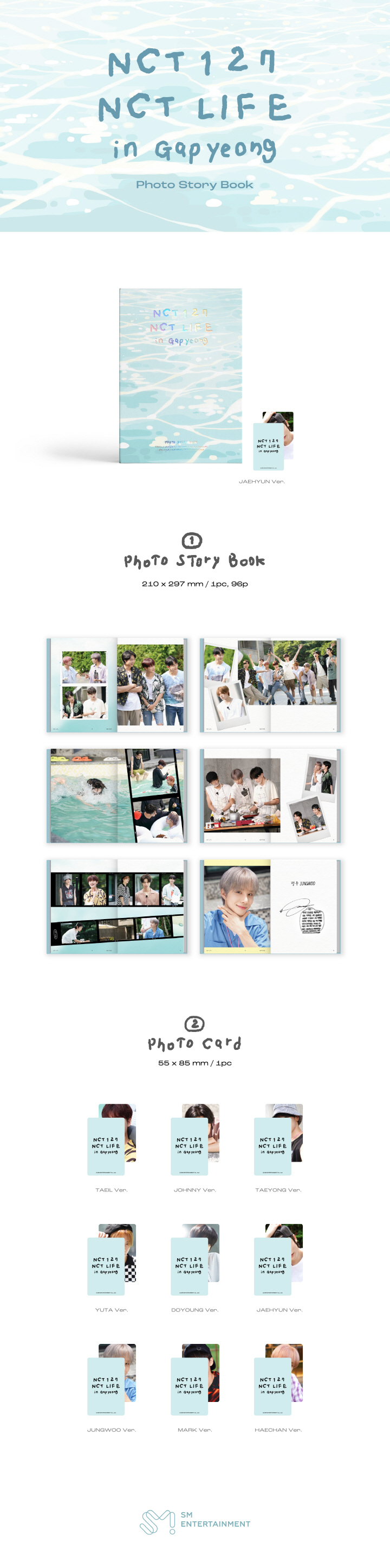 [TAEIL] NCT 127 - NCT LIFE in Gapyeong] PHOTO STORY BOOK