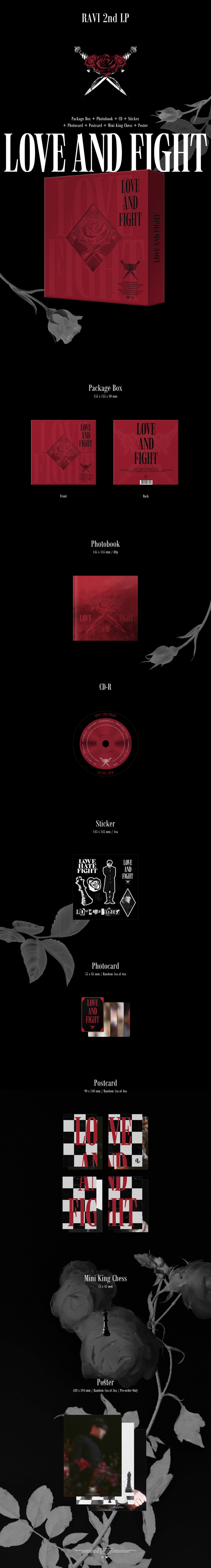RAVI - Vol.2 [LOVE & FIGHT]
