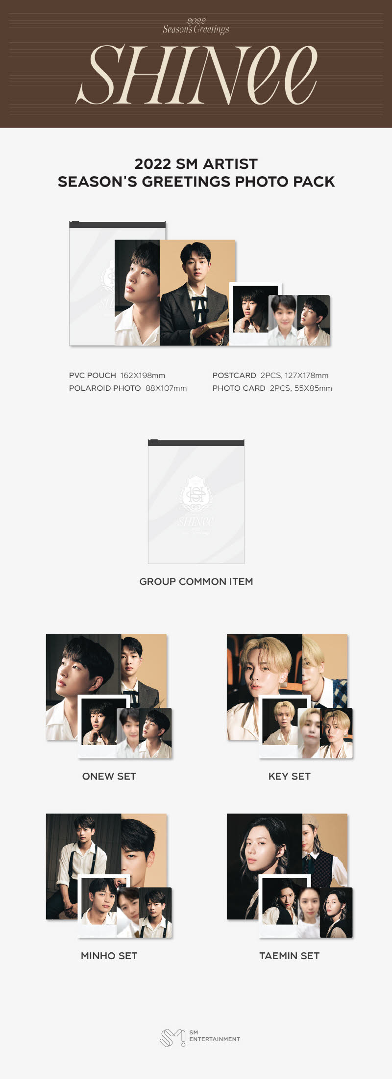 SHINee - 2022 SEASON'S GREETINGS PHOTO PACK [ONEW]