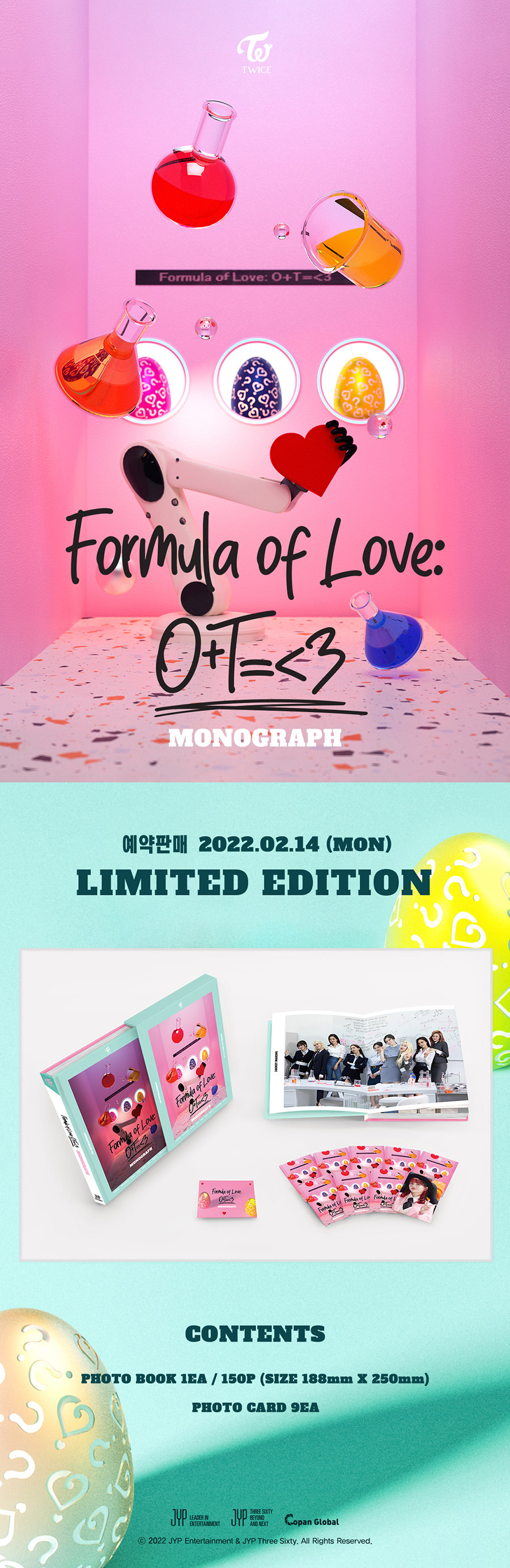 TWICE - MONOGRAPH / Formula of Love: O+T=<3