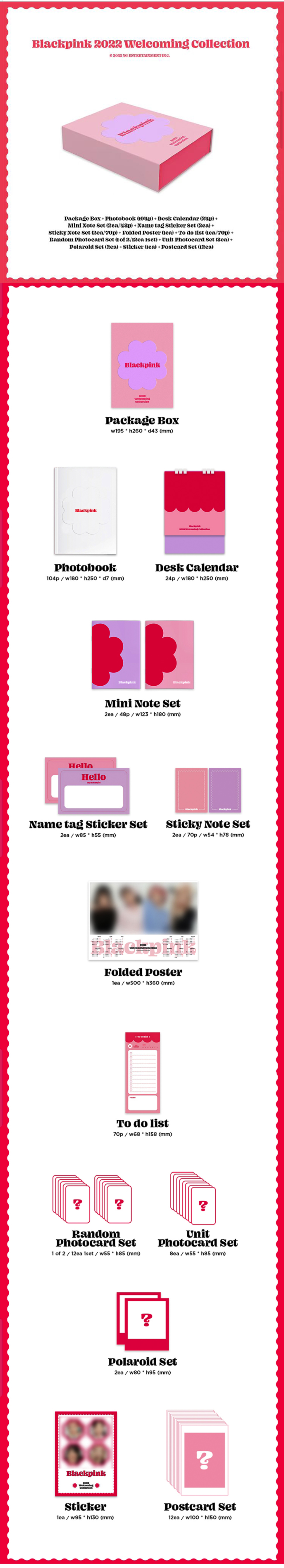 [Weverse] BLACKPINK - 2022 Welcoming Collection