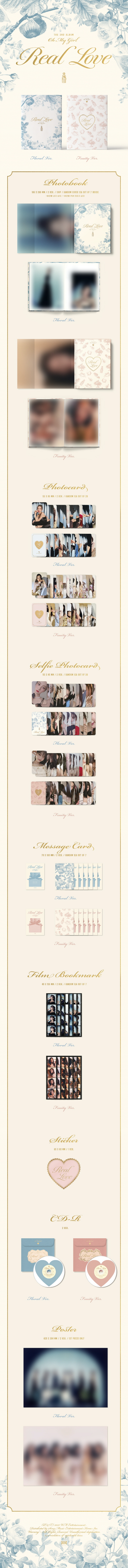 OH MY GIRL - Vol.2 [Real Love] Random Ver.