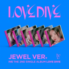 IVE - 2nd Single [LOVE DIVE] Jewel Ver Limited Edition (Random Ver.)