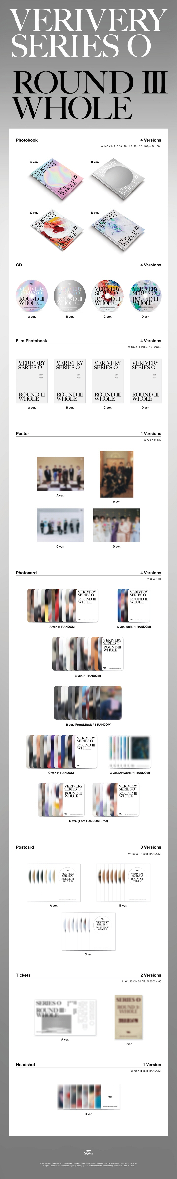 VERIVERY - Vol.1 [VERIVERY SERIES 'O' [ROUND 3 : WHOLE]] Random Ver.