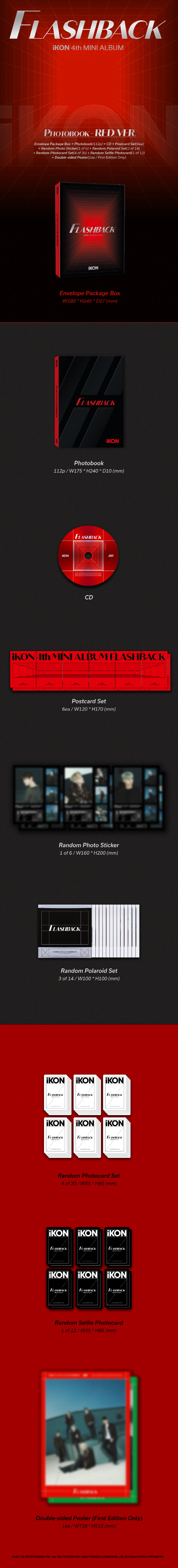 iKON - 4TH MINI [FLASHBACK] PHOTOBOOK VER (Random Ver.)