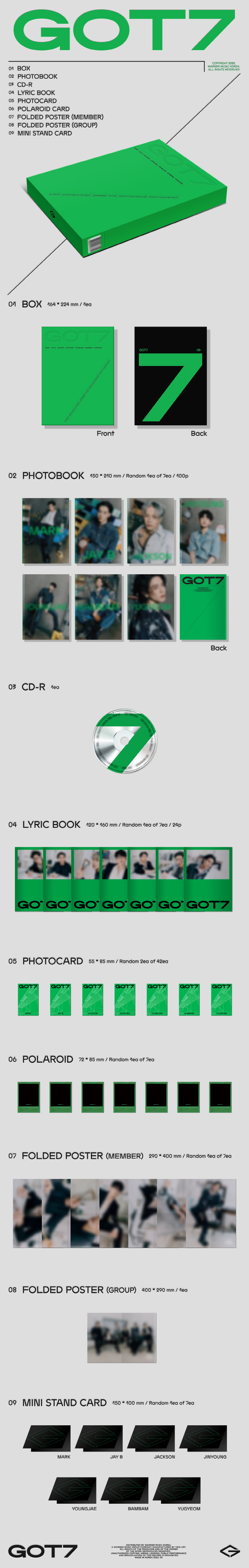 GOT7 - GOT7 (Random Ver.)