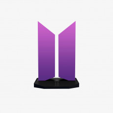 [Weverse] BTS - Logo collectable The color of Love Edition_SIDESHOW