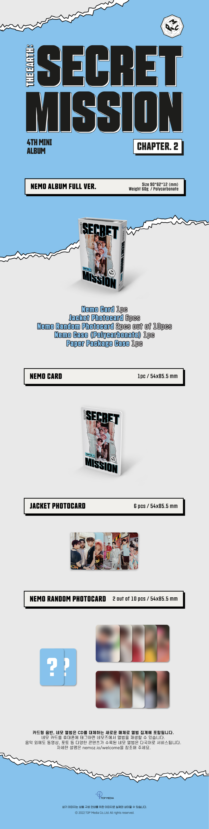 MCND - 4th Mini [THE EARTH:SECRET MISSION Ch.2] - NEMO FULL Ver.