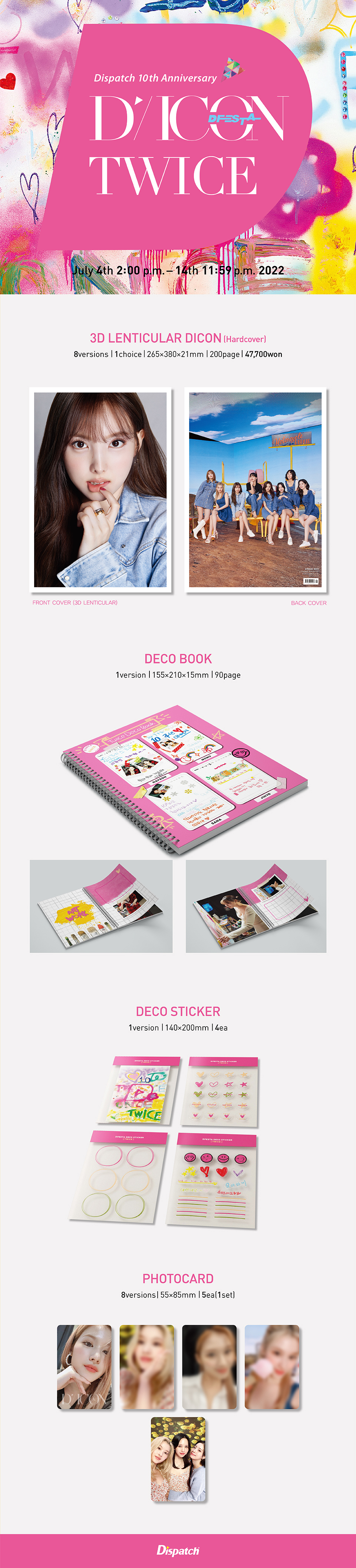 TWICE - Dicon Dfesta MOMO ver.