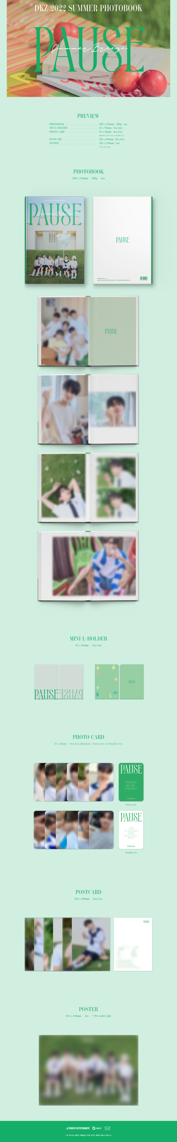 DKZ - DKZ 2022 SUMMER PHOTOBOOK