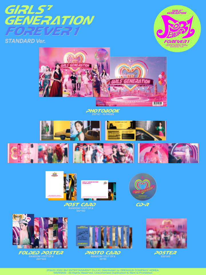 Girls' Generation - [FOREVER 1] standard ver.