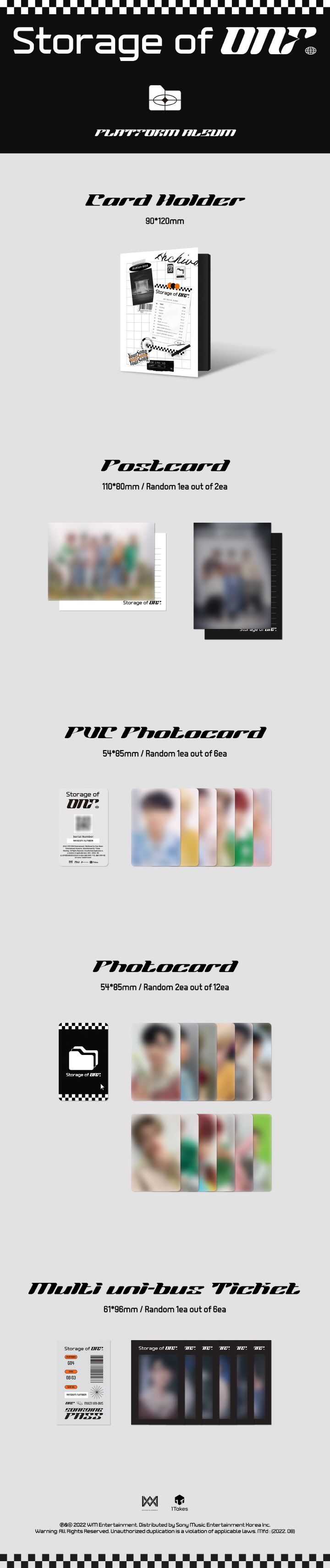 ONF - [Storage of ONF] (Platform Album)