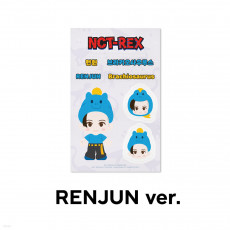 [RENJUN] NCT REX REMOVABLE LUGGAGE STICKER - NCT DREAM X PINKFONG