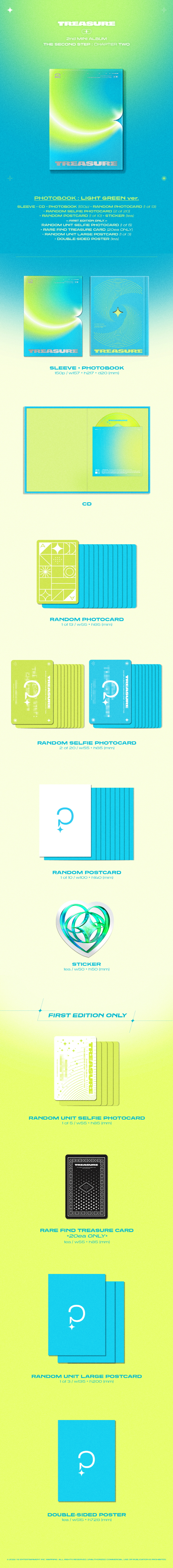 TREASURE - 2nd MINI ALBUM [THE SECOND STEP : CHAPTER TWO] PHOTOBOOK ver.