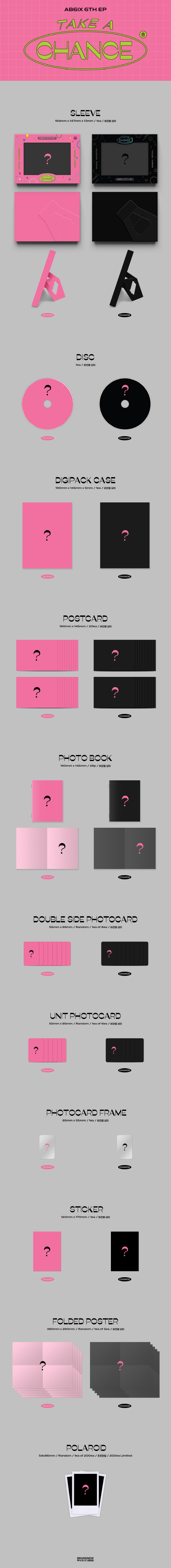 AB6IX - [TAKE A CHANCE] 6TH EP (Random Ver.)