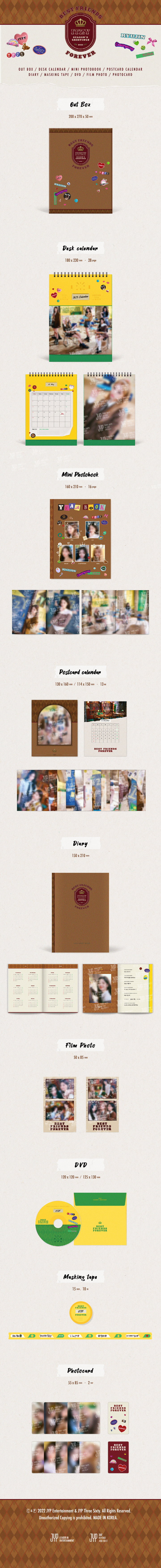 ITZY - 2023 SEASON’S GREETINGS Best Friends Forever