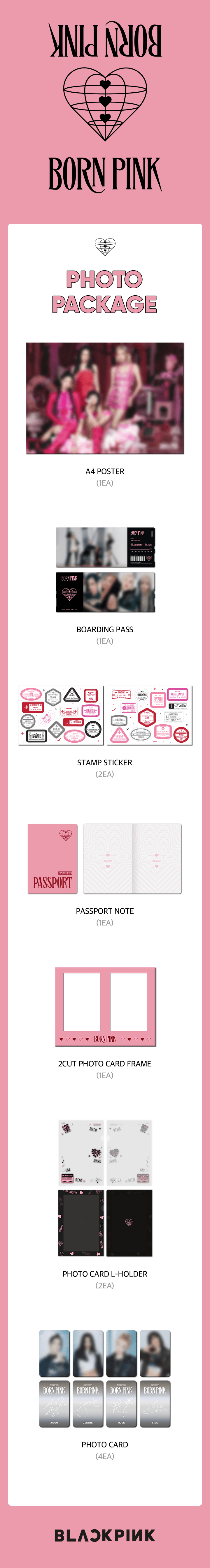 [Weverse] BLACKPINK - [BPTOUR] PHOTO PACKAGE