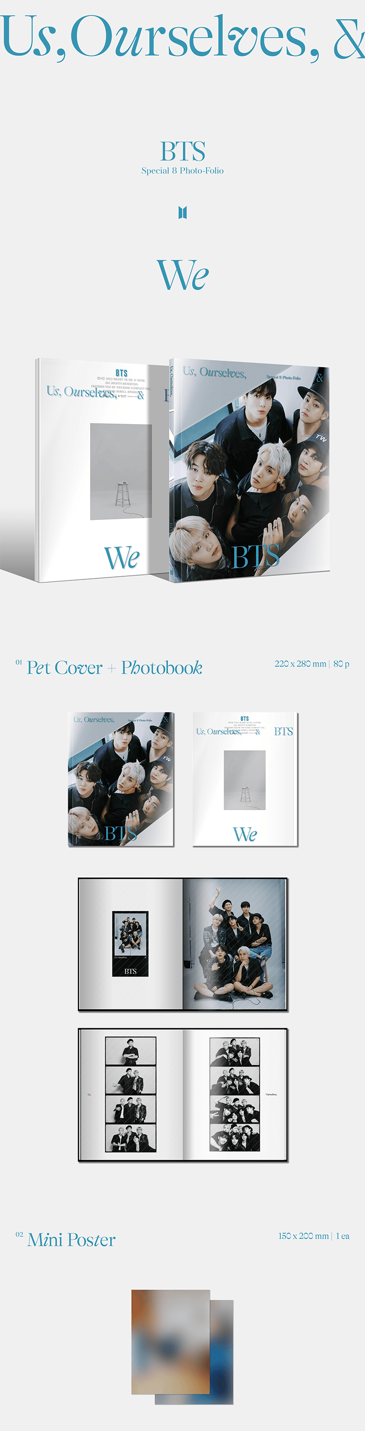 BTS - Special 8 Photo-Folio Us, Ourselves, and BTS 'WE'