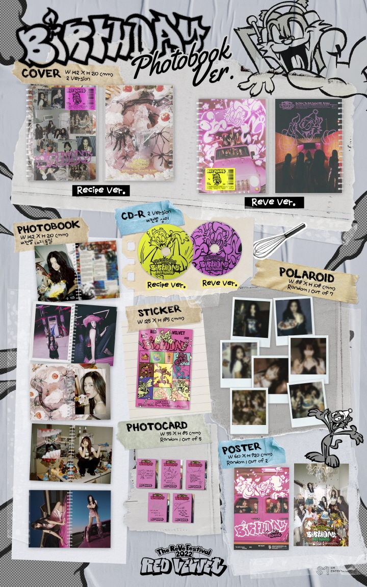 Red velvet - The ReVe Festival 2022 - Birthday’ (Photo Book Random Ver.)