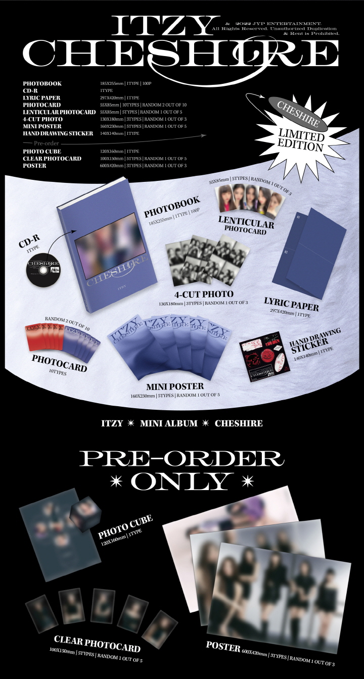 ITZY - [CHESHIRE] LIMITED EDITION