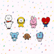 BT21 SWING PINBADGE