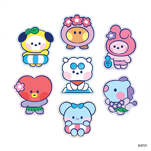 BT21 MOUSE PAD [SUMMER SKY]
