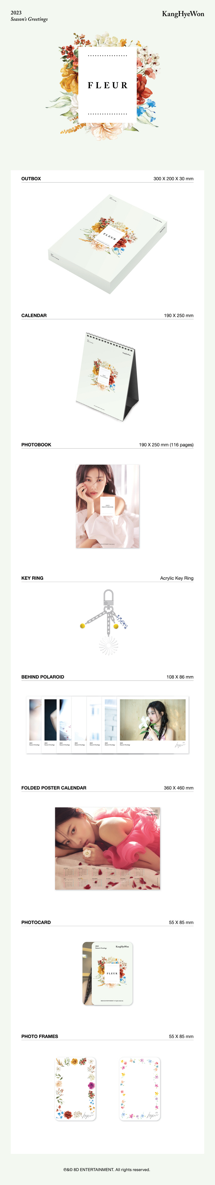 Kanghyewon - 2023 SEASON’S GREETINGS 'FLEUR'