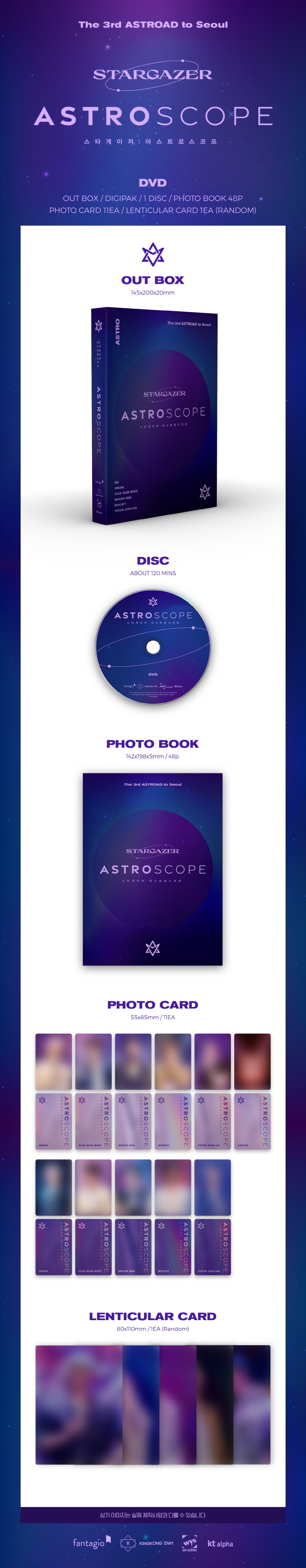 ASTRO - The 3rd ASTROAD to Seoul STARGAZER DVD