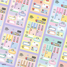 BT21 - LABEL STICKER [minini]
