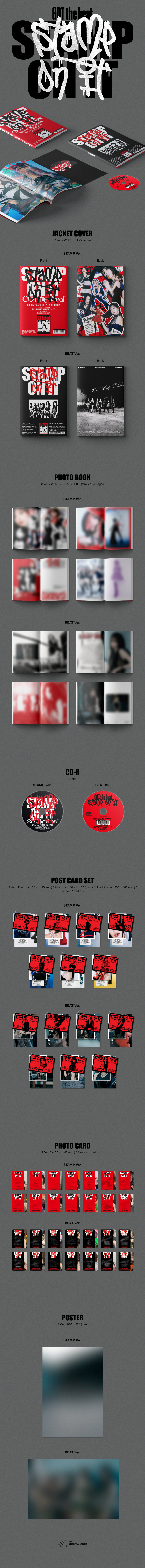 GOT the beat - [Stamp On It] (Random ver.)