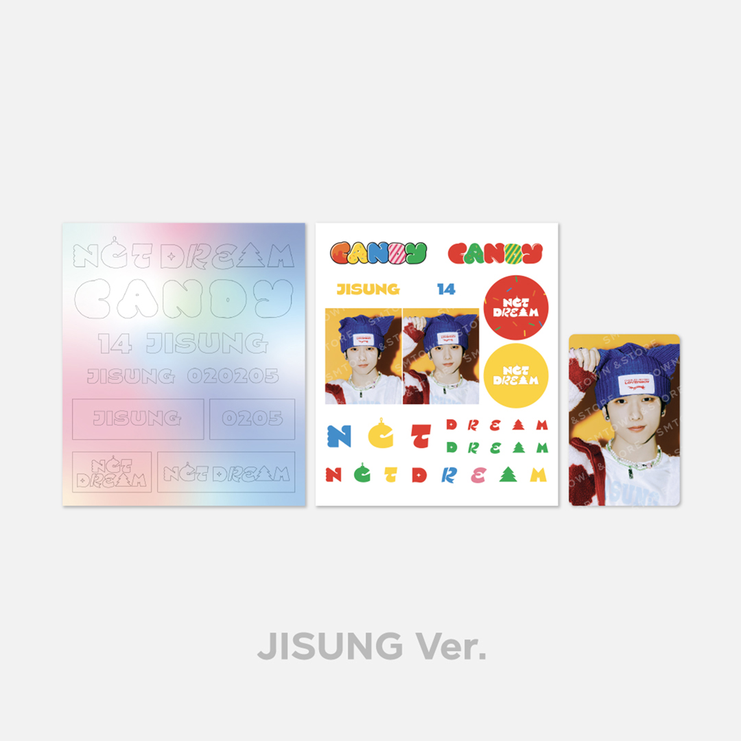 NCT DREAM - FANLIGHT DECO STICKER SET [Candy] (Jisung ver.)