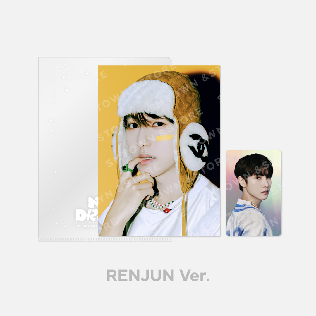 NCT DREAM - POSTCARD + HOLOGRAM PHOTO CARD SET [Candy](Renjun Ver.)