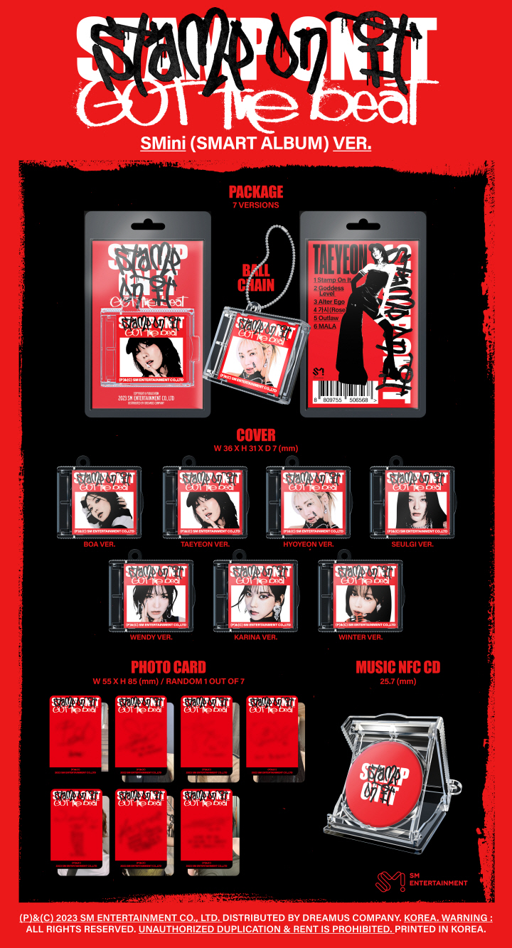 GOT the beat - [Stamp On It](SMini Random Ver.)