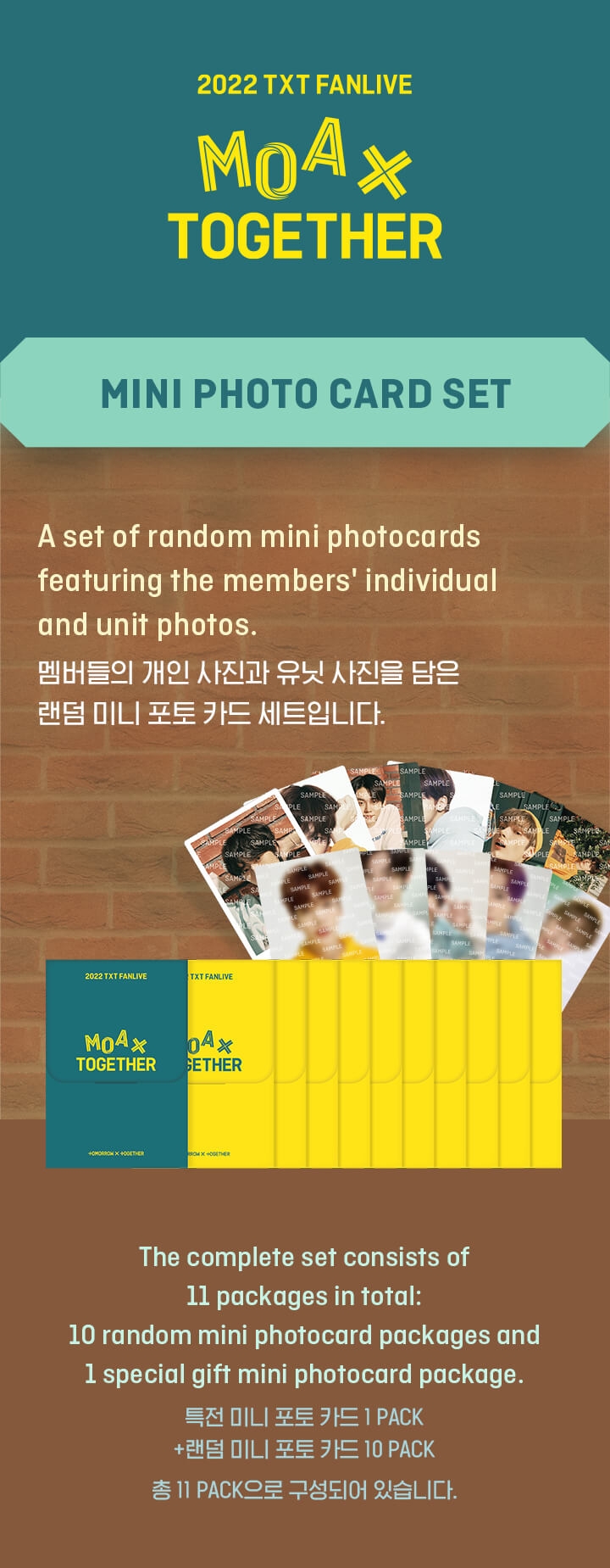 TXT - Mini Photo Card Set