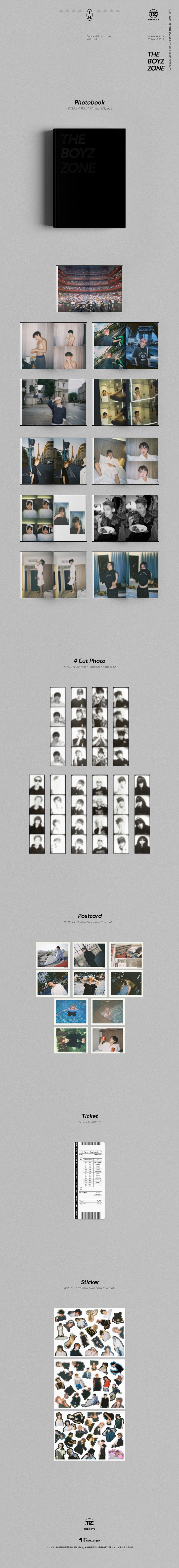 THE BOYZ - THE BOYZ TOUR PHOTOBOOK [THE BOYZ ZONE]