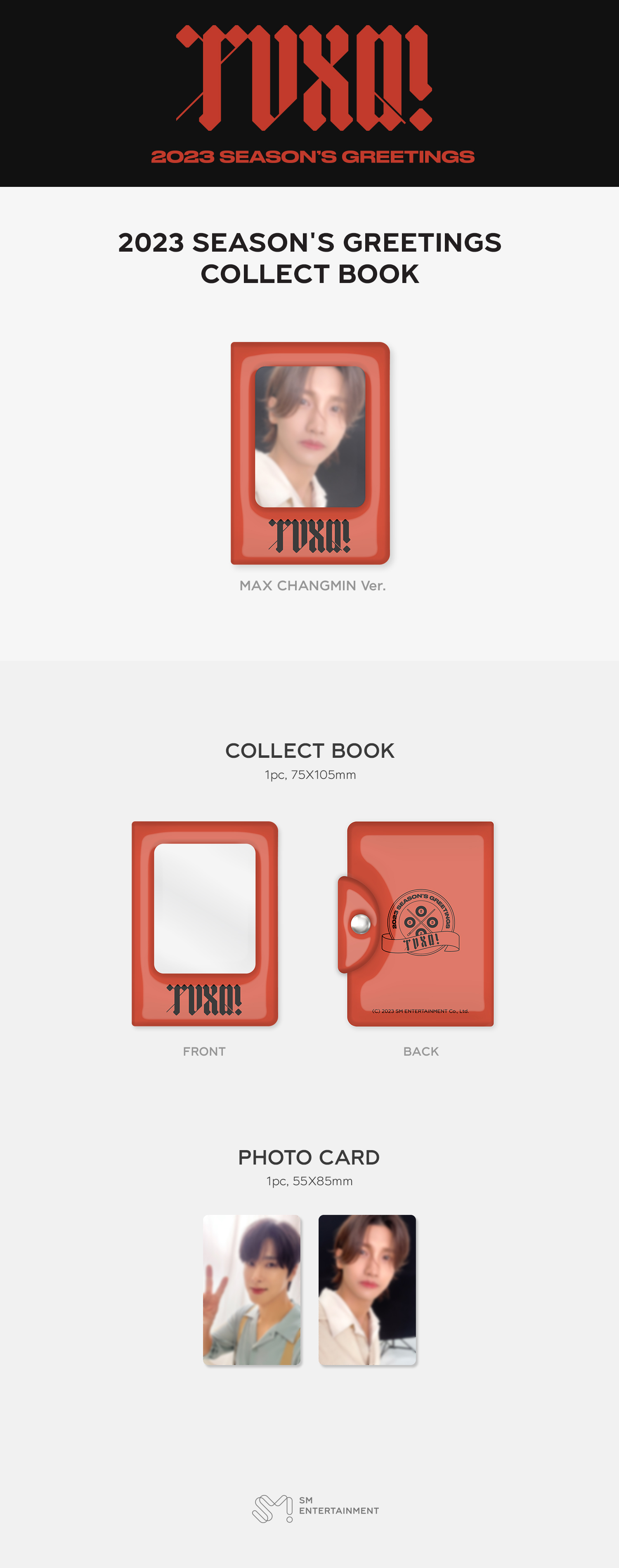 TVXQ! - 2023 SEASON'S GREETINGS PHOTO CARD COLLECT BOOK (U-know ver)