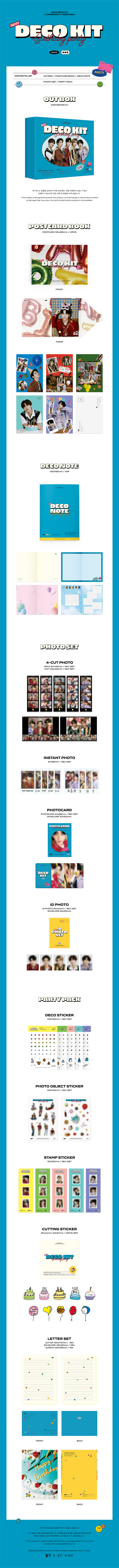 [Weverse] TOMORROW X TOGETHER (TXT) - 2023 DECO KIT