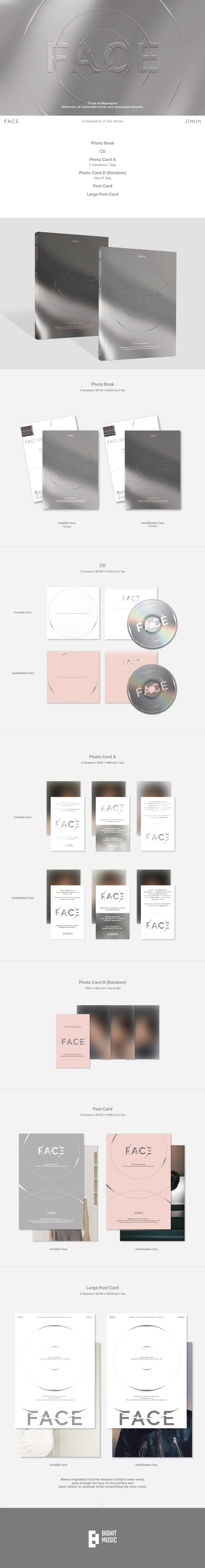 JIMIN (BTS) - [Face] (Random Ver.)