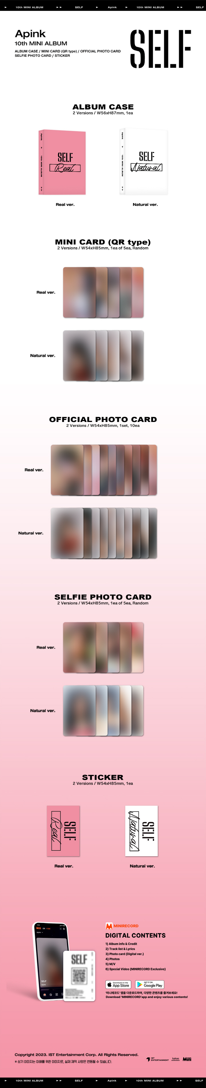 APINK - 10th Mini [SELF] (Platform ver.)
