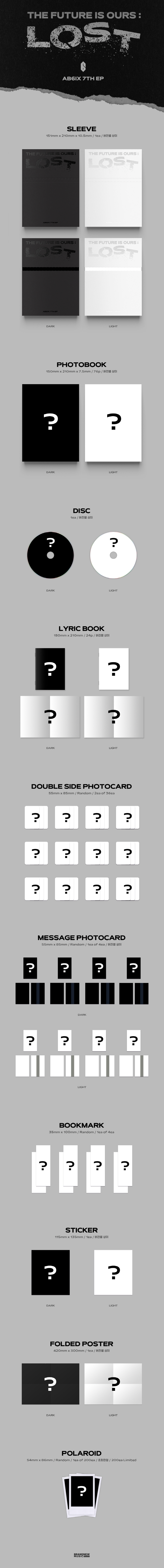 AB6IX - 7th EP [THE FUTURE IS OURS : LOST] (Random ver.)