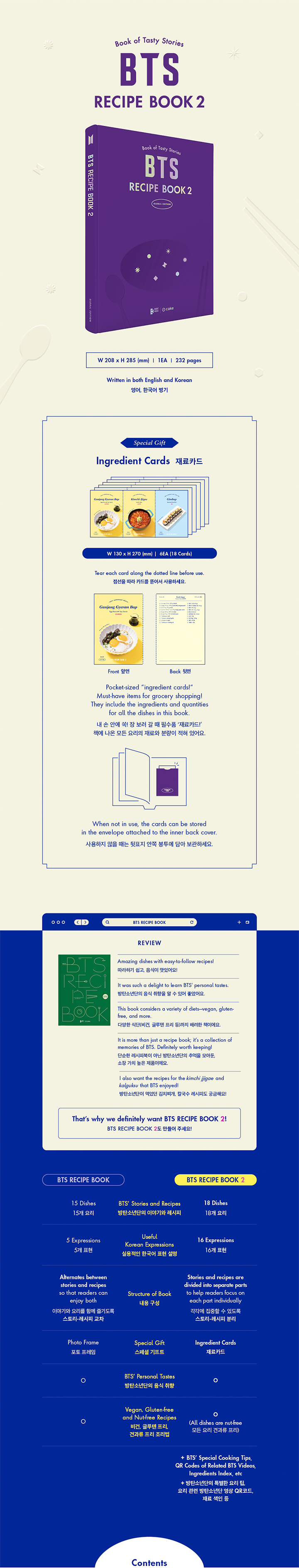 [Weverse] BTS - [BTS RECIPE BOOK 2]