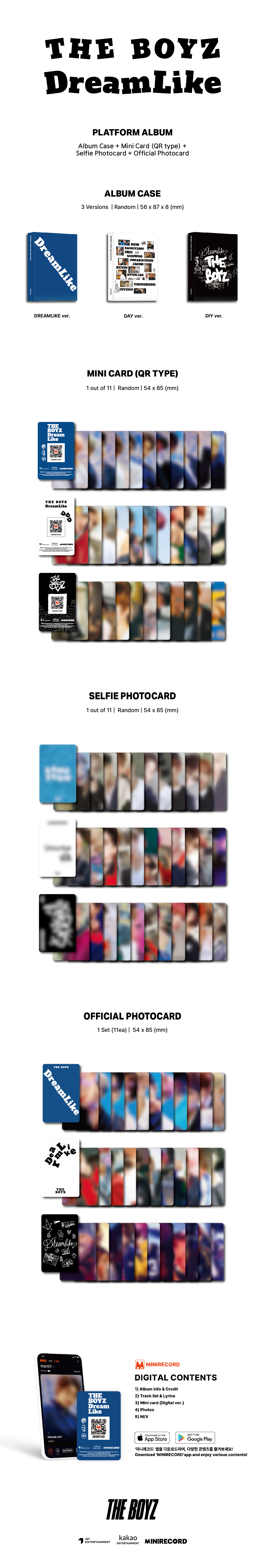 THE BOYZ 4th Mini Album - [DREAMLIKE] (Platform Random Ver.)