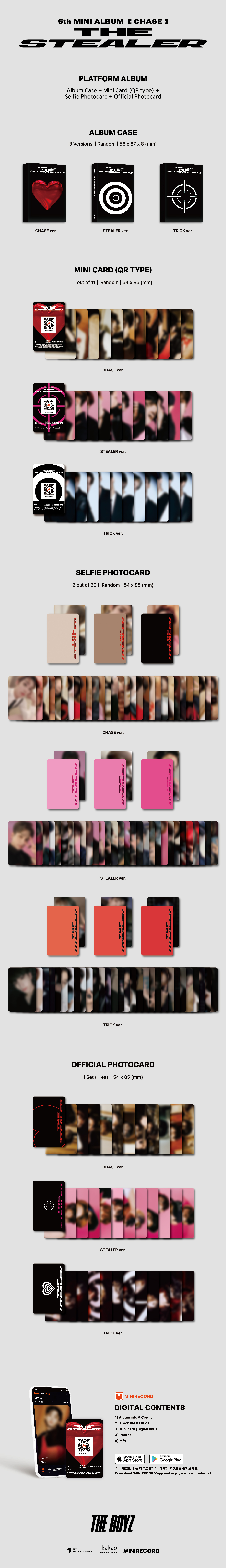 THE BOYZ 5th Mini Album - [CHASE] (Platform Random Ver.)