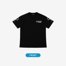 Stray Kids T-SHIRT WHITE - [PILOT : FOR ★★★★★] (Black)
