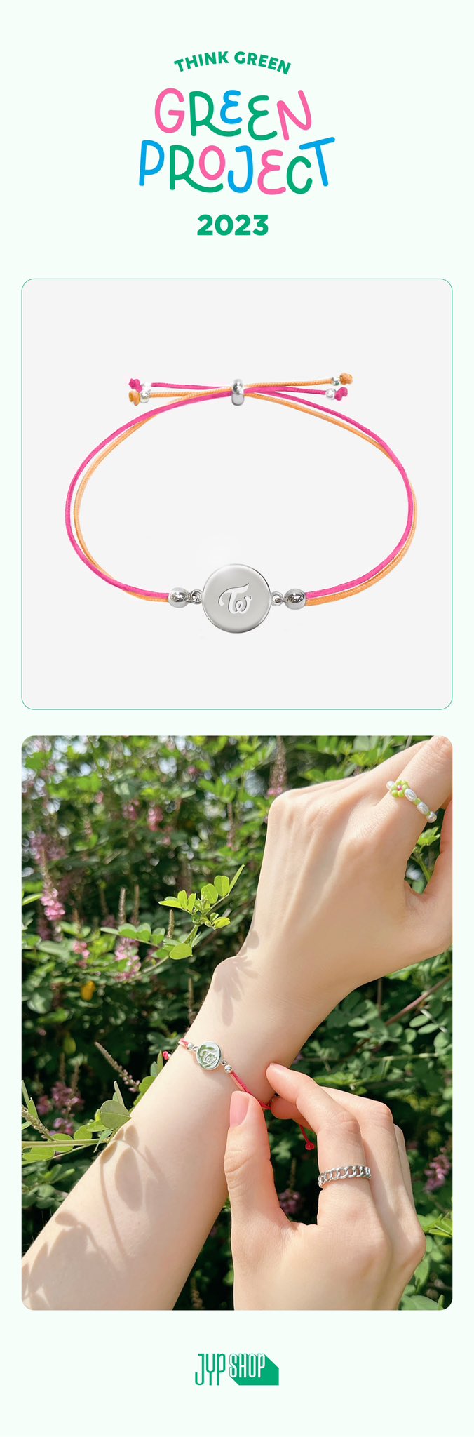 TWICE - TWICE CHARM BRACELET [GREEN PROJECT 2023]