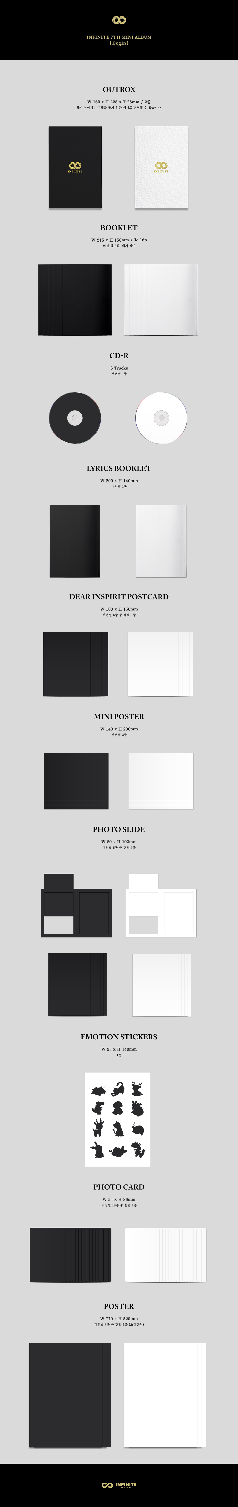 INFINITE - 7th Mini Album [13egin] (Random Ver.)