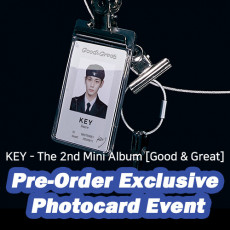 [Photocard Event] KEY - The 2nd Mini Album [Good & Great] (Work Report Ver.) - interAsia Exclusive Photocard