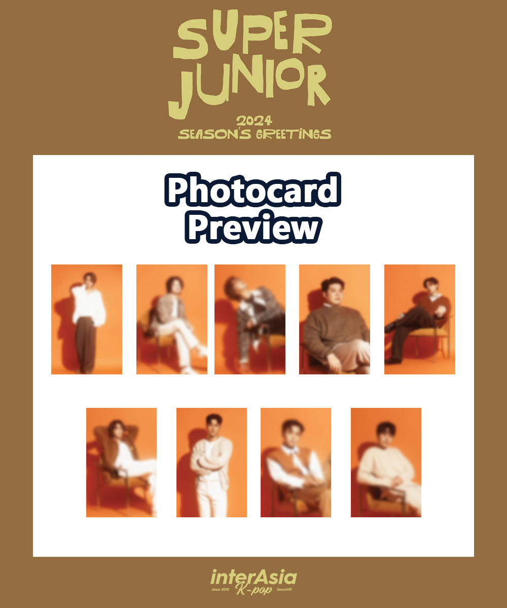 SUPER JUNIOR – 2024 SUPER JUNIOR SEASON'S GREETINGS + Photocard SET