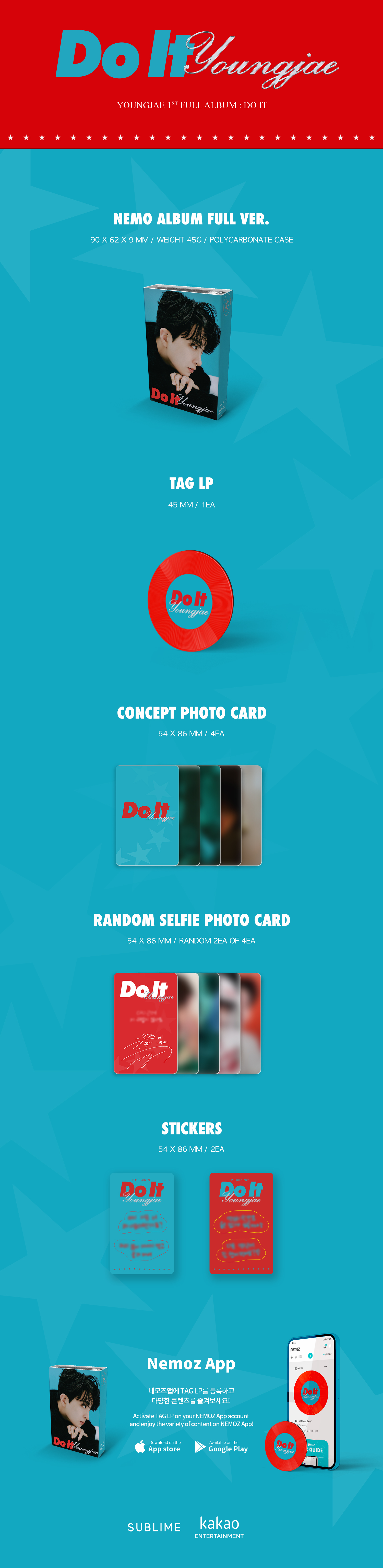 Youngjae - 1st Full Album [Do It] (NEMO Ver.)